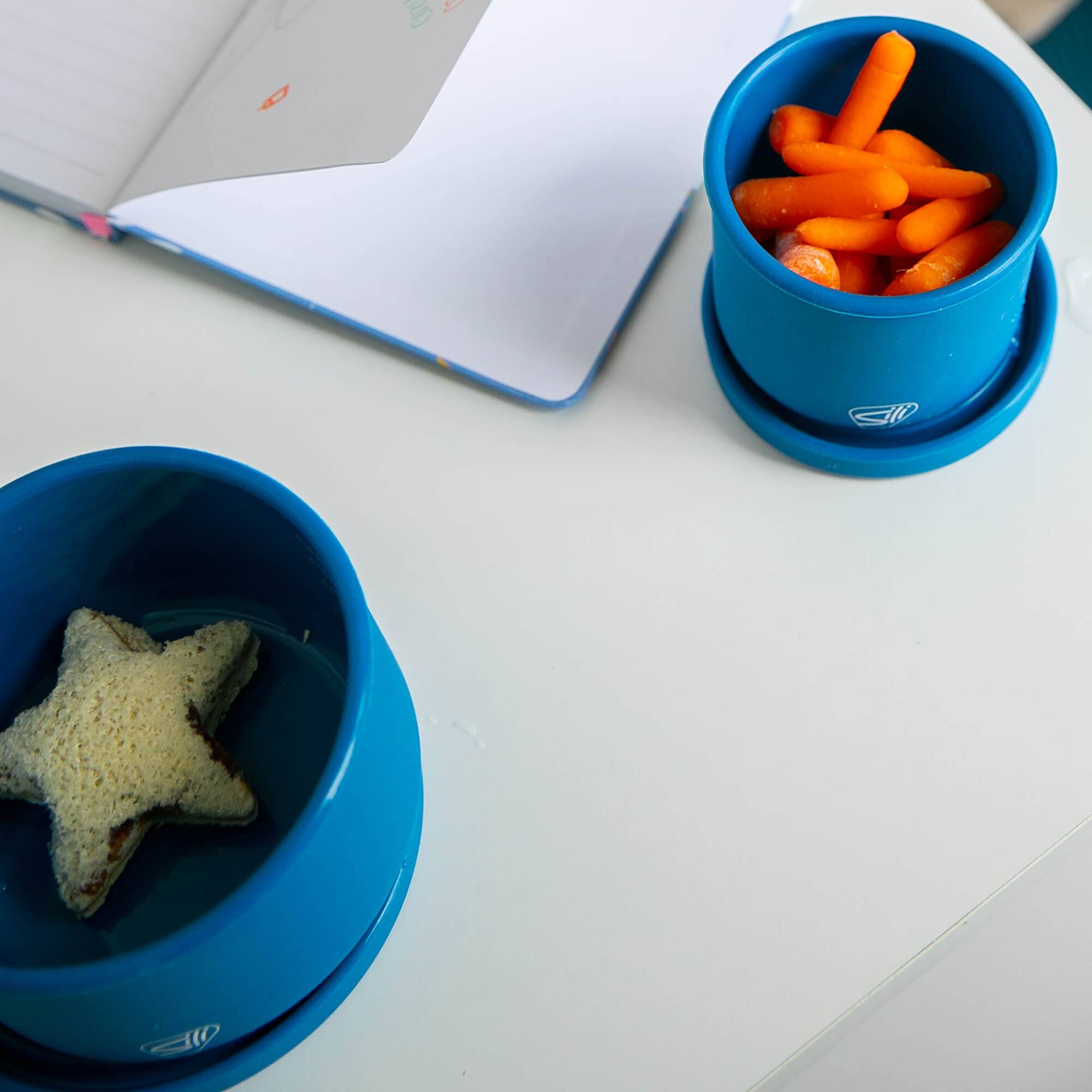 Silipint® 3-Piece Silicone Lidded Bowl Set